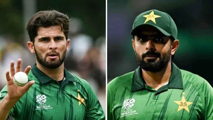 ‌বিশ্বকা‌পের দল থে‌কে বাদ পড়ার অপেক্ষায় বাবর আজম ও শাহিন